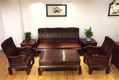 东非酸枝  （山水）万字王113/6件套