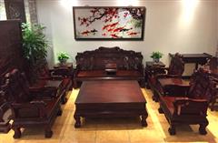 东非酸枝  文宝（松鹤）11件套