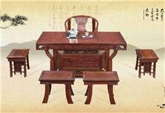 黑酸枝/非洲红酸枝  将军茶台6件套