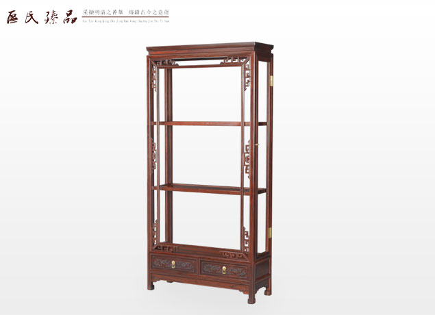 玻璃门博古柜