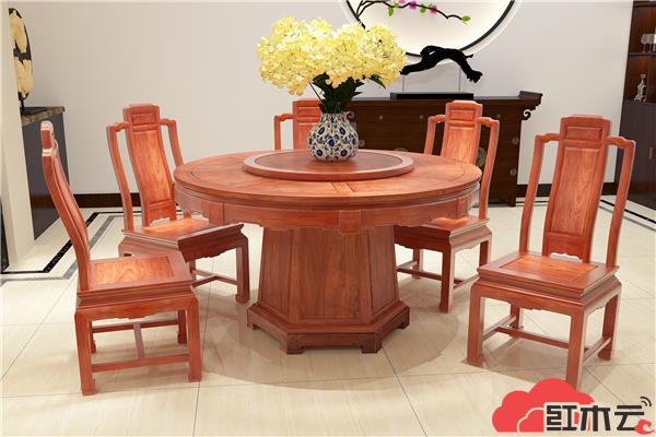 雅宋红木：财运餐台